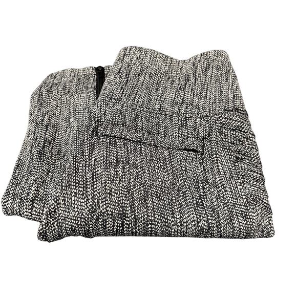 Athleta Pants - Athleta Leggings Womens XS Delancey Textured Moto Black White Ankle Zip